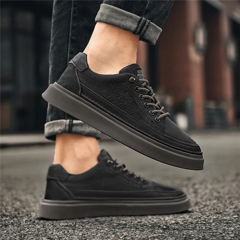 AOKANG Anti-Slip Wear-Resistant Low-Top Skateboard Shoes Men's Exclusive Box-8