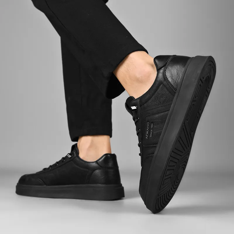 AOKANG Lightweight Wear-Resistant And Slip-Resistant Low-Top Skateboard Shoes Men's Exclusive Box-6