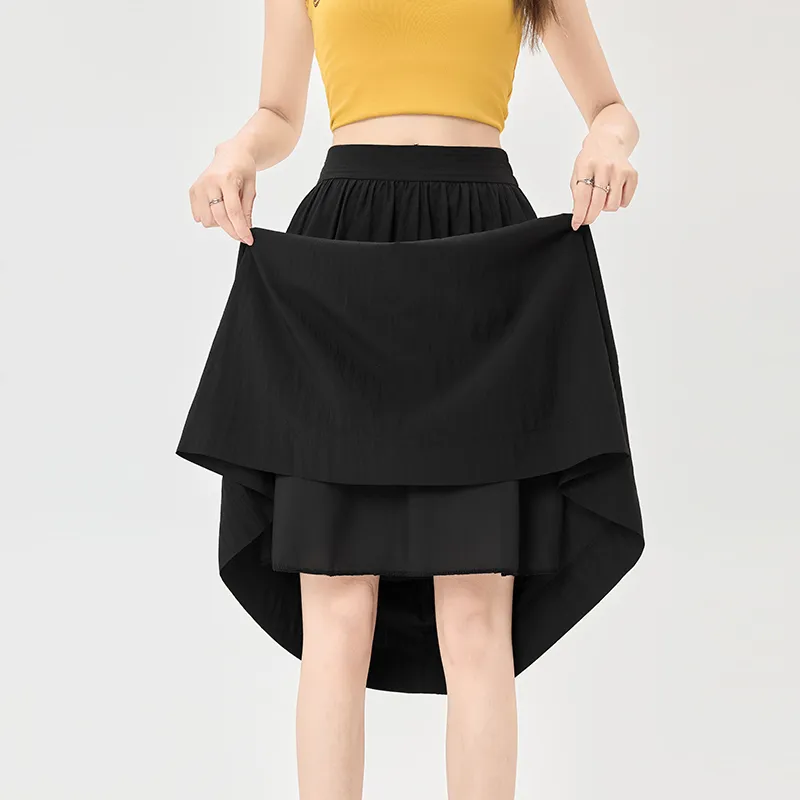 AHDO Casual Long Skirts Women's-13