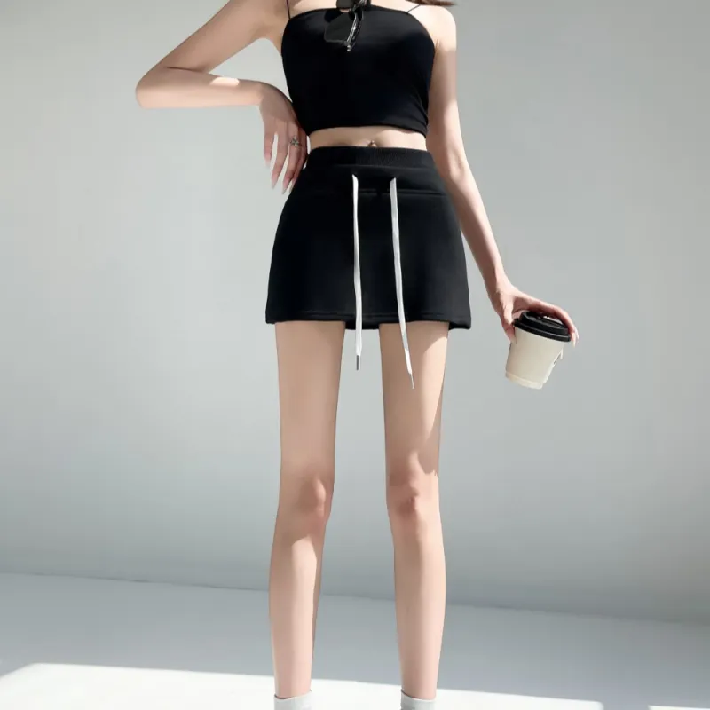 AHDO Casual Short Skirts Women's-4