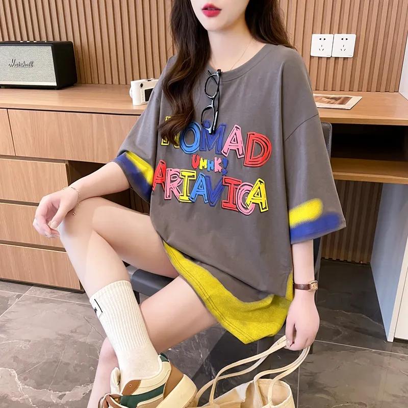 AHDO T Shirts Women's Gray-7