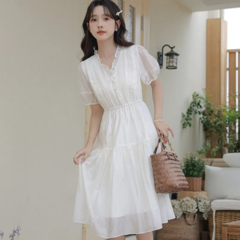 AHDO Short Sleeved Dress Women's-2