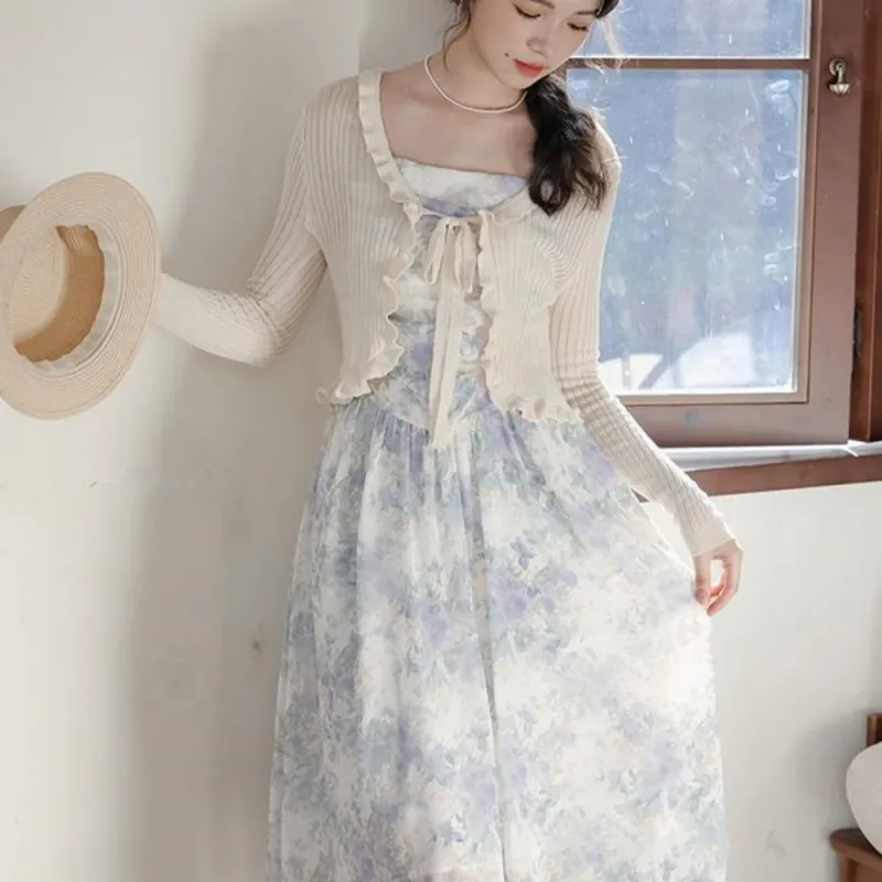 AHDO Two Piece Skirt Sets Women's-5