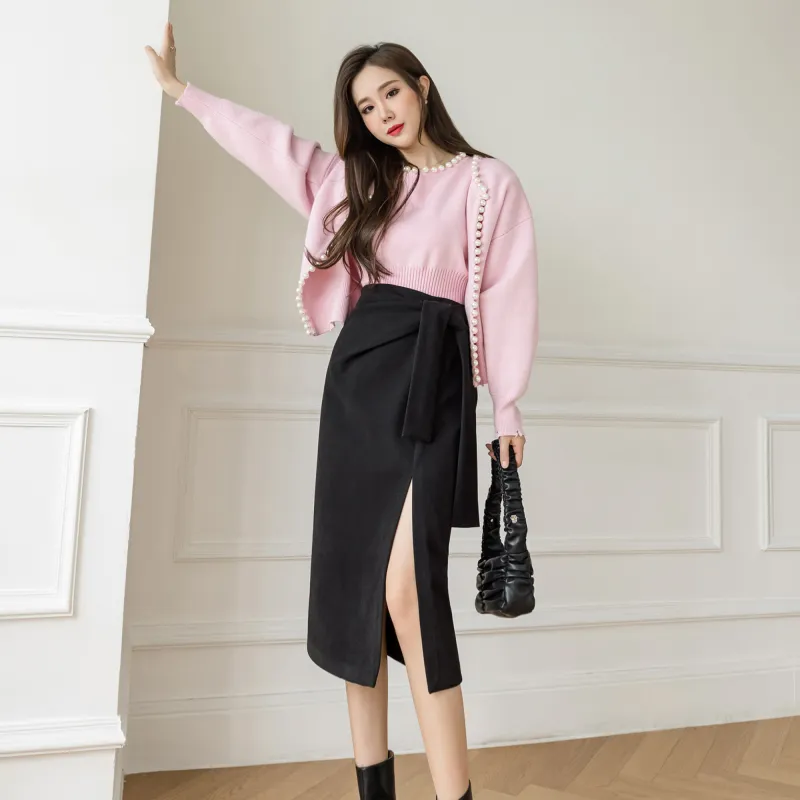 AHDO Casual Long Skirts Women's-7