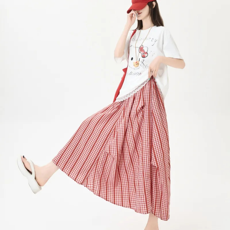 AHDO Casual Long Skirts Women's-2