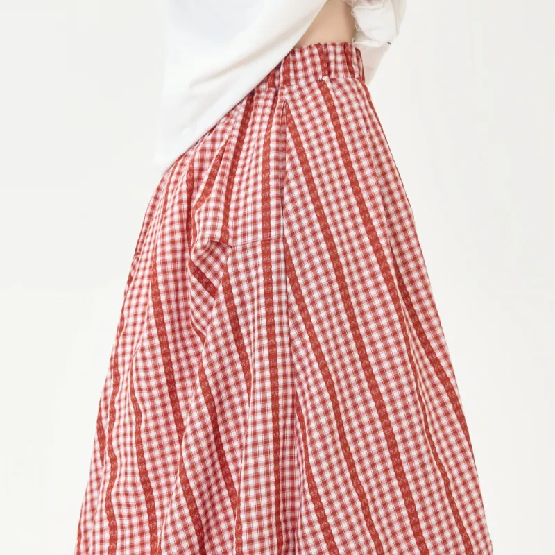 AHDO Casual Long Skirts Women's-5