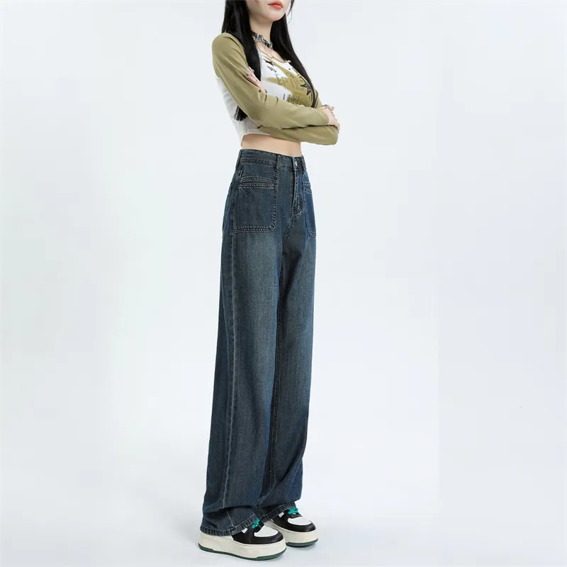 AHDO Jeans Women's Glaze Blue-3