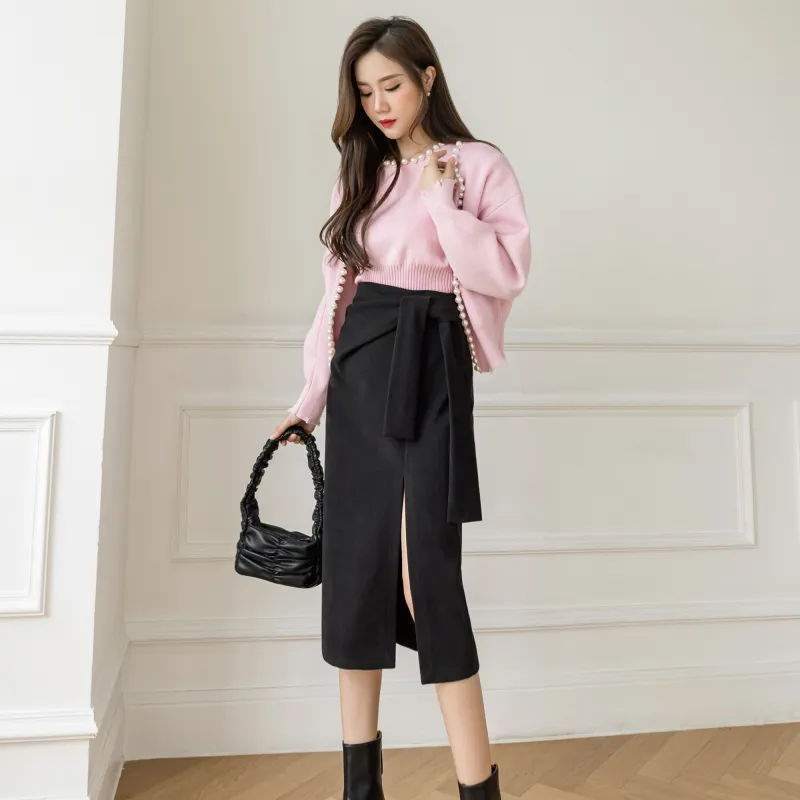 AHDO Casual Long Skirts Women's-8