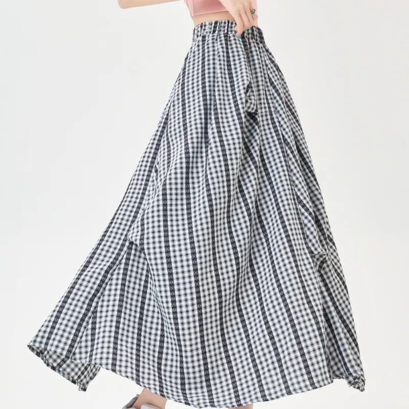 AHDO Casual Long Skirts Women's-19