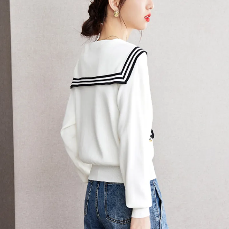 AHDO Knitwear Women's White-2