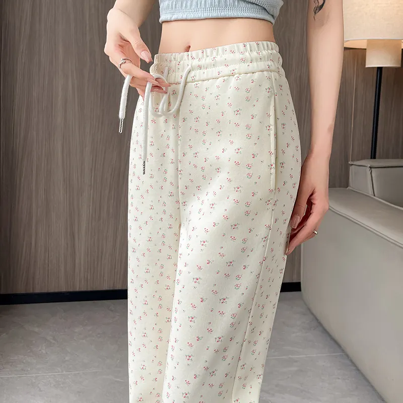 AHDO Casual Pants Women's Apricot-2