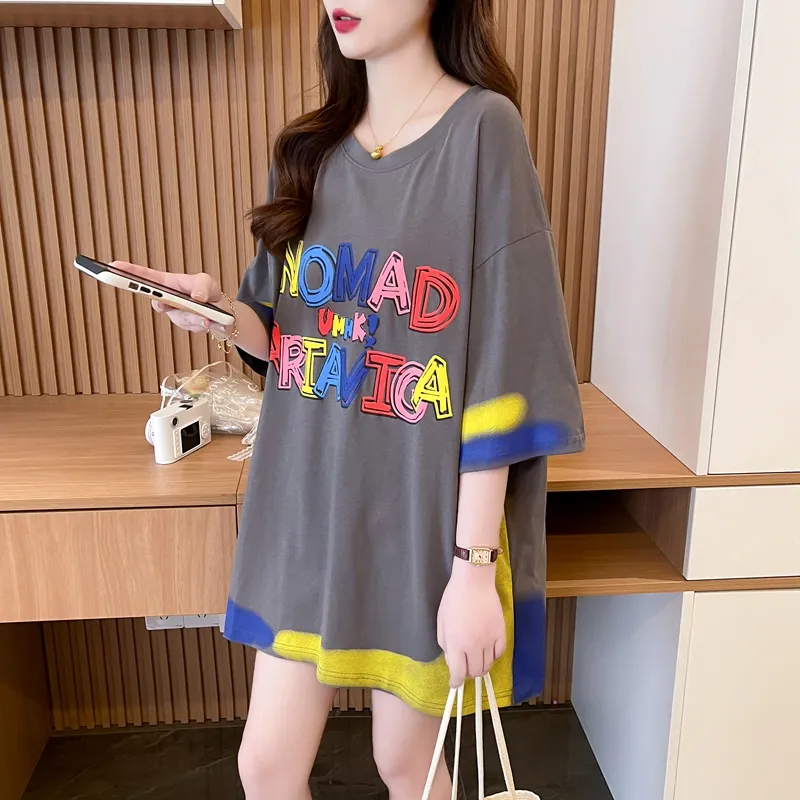 AHDO T Shirts Women's Gray-3