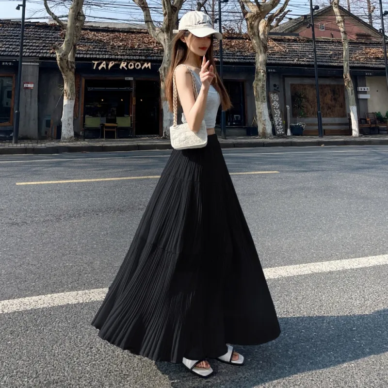 AHDO Casual Long Skirts Women's-28