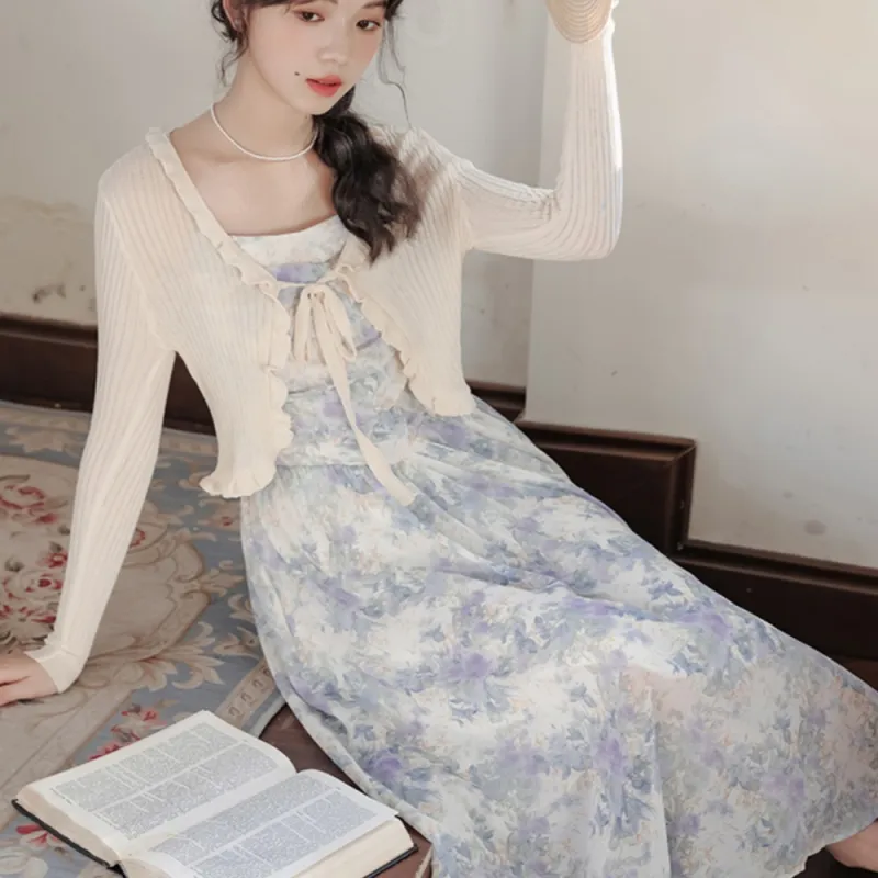 AHDO Two Piece Skirt Sets Women's-3
