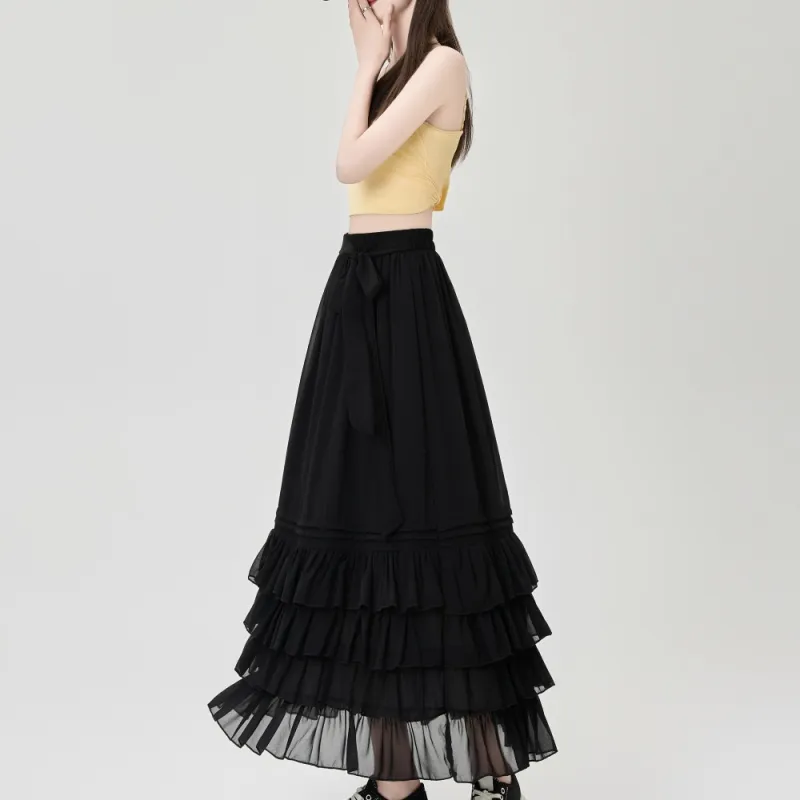 AHDO Casual Long Skirts Women's-12