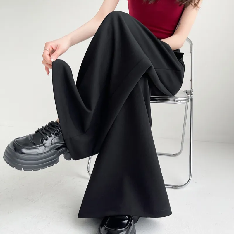 AHDO Casual Pants Women's Black-5