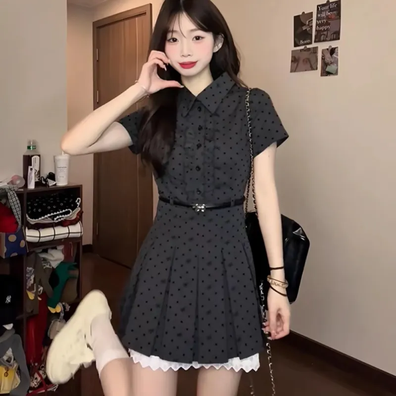 AHDO Short Sleeved Dress Women's-5