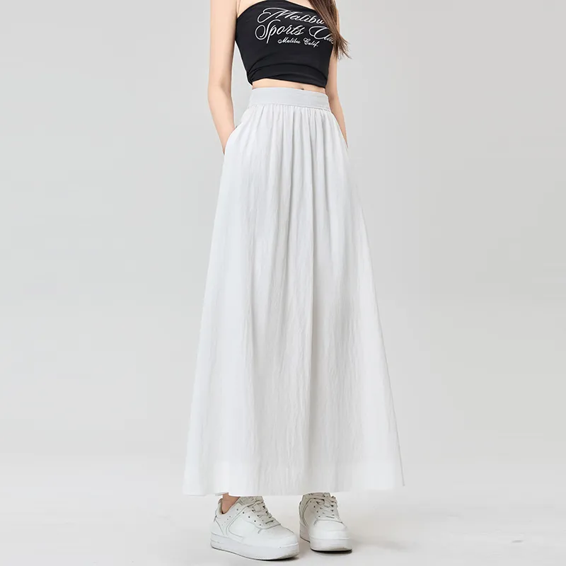 AHDO Casual Long Skirts Women's-19