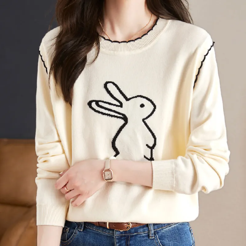 AHDO Knitwear Women's Apricot-4