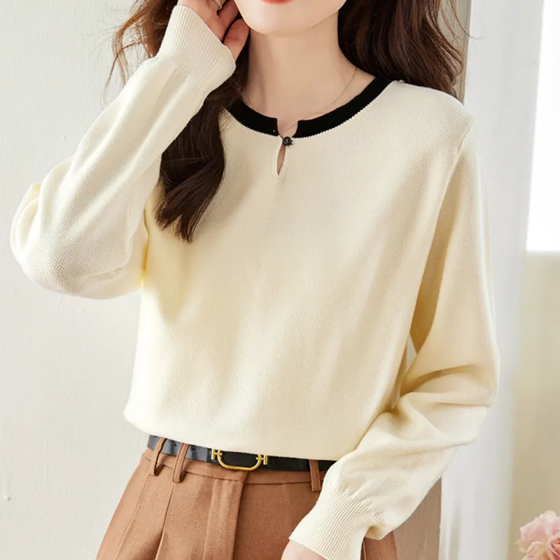 AHDO Knitwear Women's Apricot-6