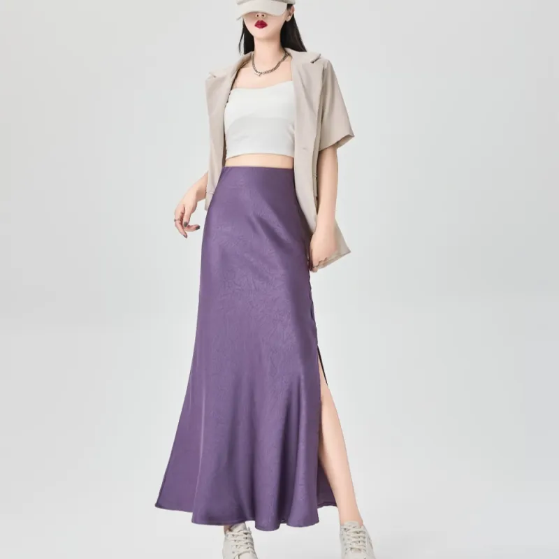 AHDO Casual Long Skirts Women's-19