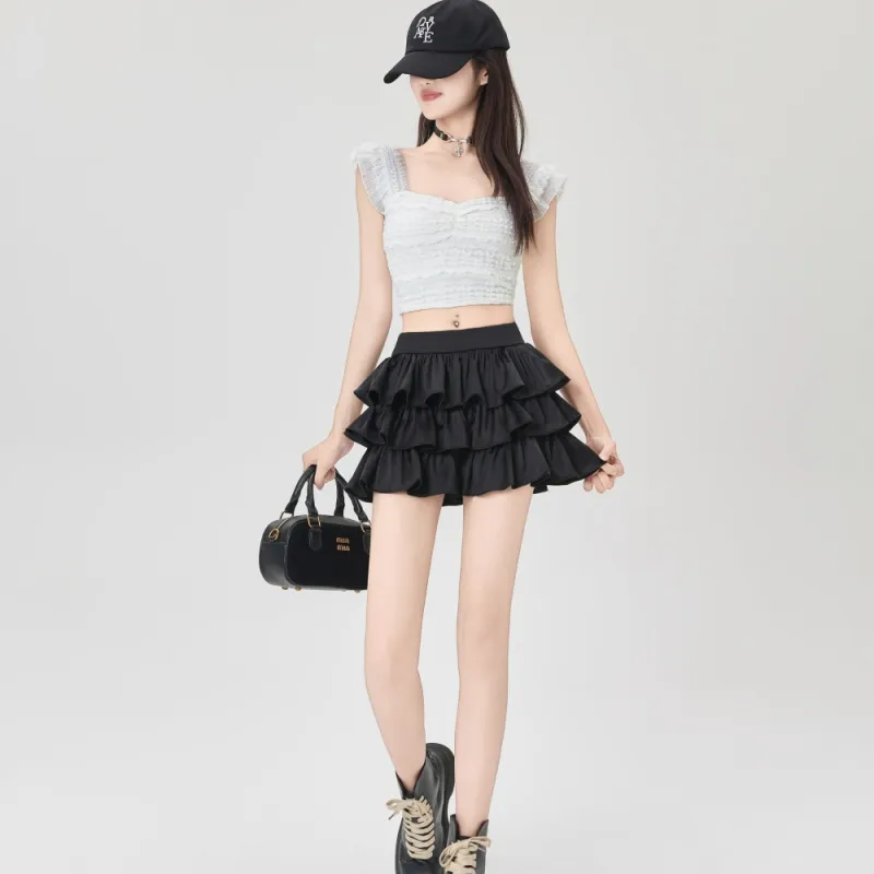 AHDO Casual Short Skirts Women's-2