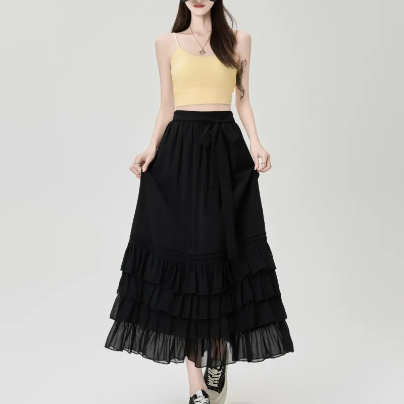 AHDO Casual Long Skirts Women's-10