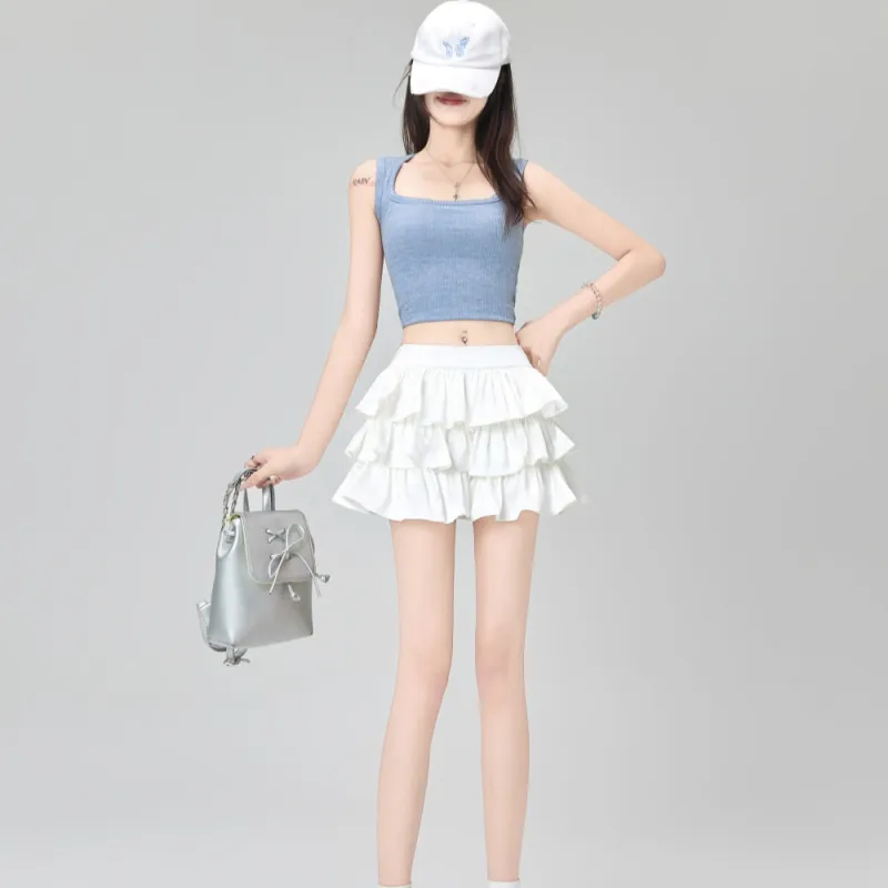 AHDO Casual Short Skirts Women's-8