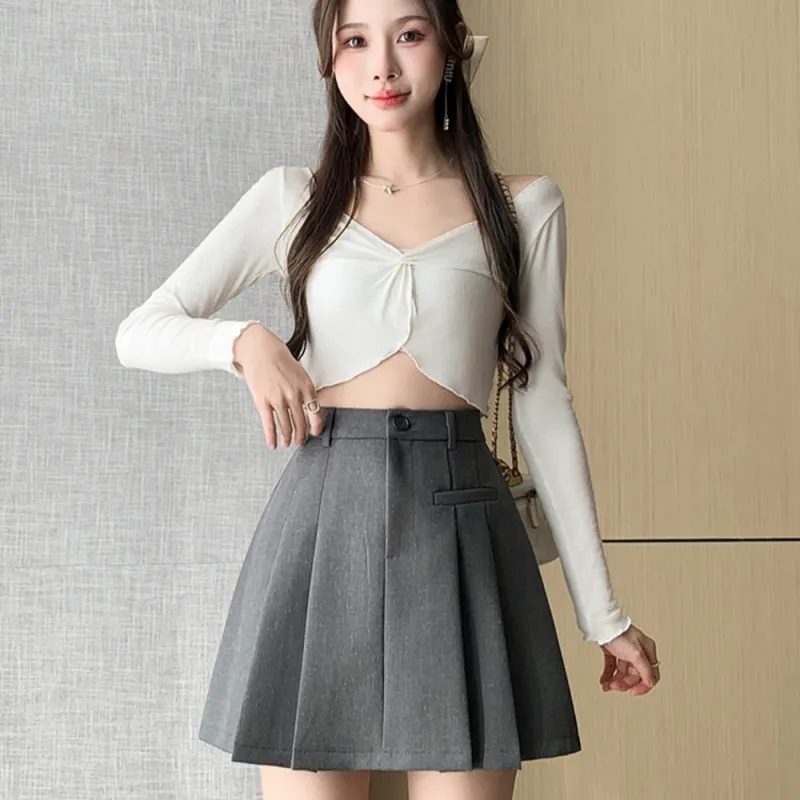 AHDO Casual Short Skirts Women's-13