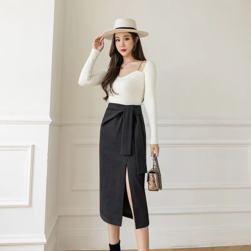 AHDO Casual Long Skirts Women's-14