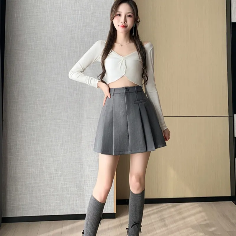 AHDO Casual Short Skirts Women's-9