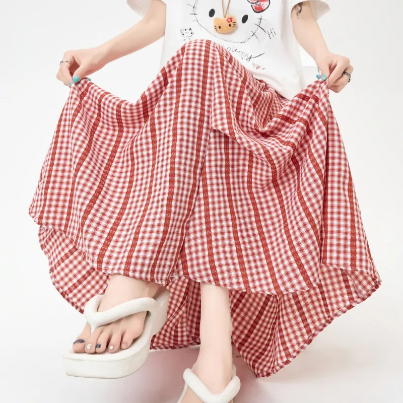 AHDO Casual Long Skirts Women's-7