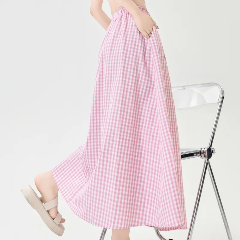 Fashion Casual Long Skirt Women's-5