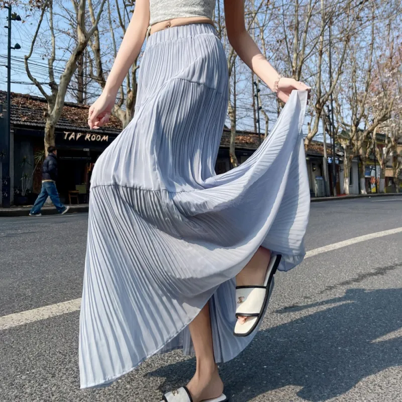 AHDO Casual Long Skirts Women's-17