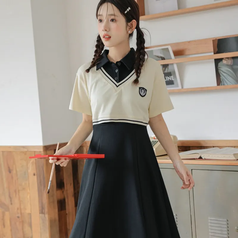 AHDO Two Piece Skirt Sets Women's-4