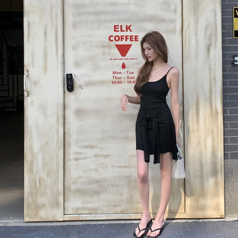 AHDO Slip Dresses Women's-4