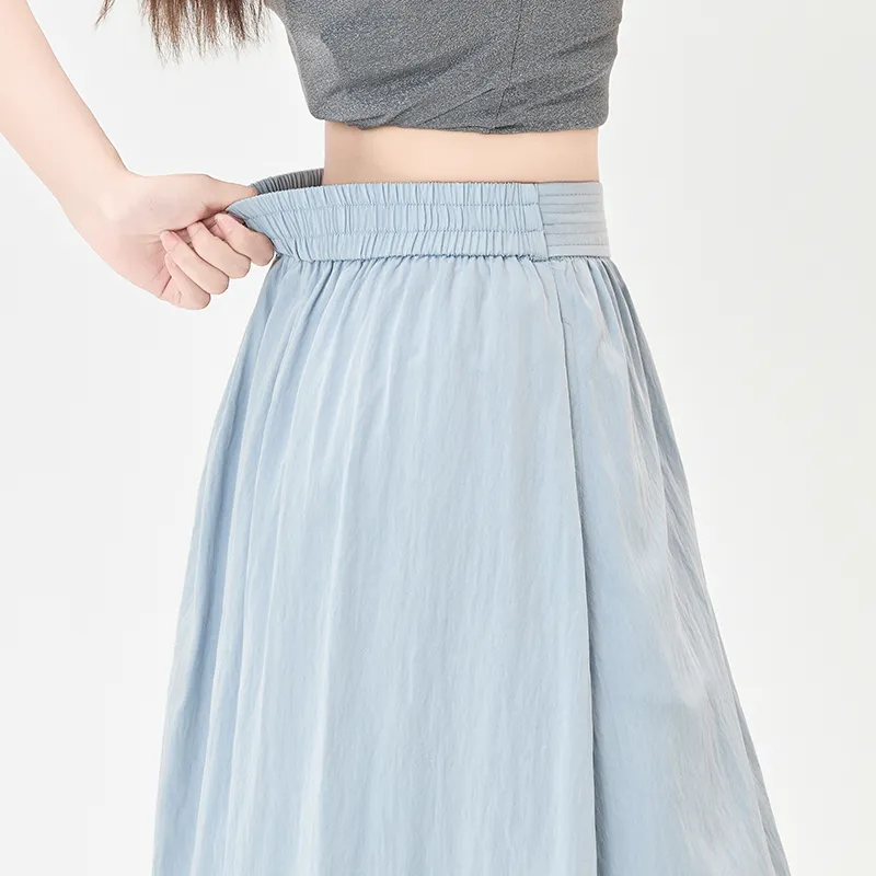 AHDO Casual Long Skirts Women's-5