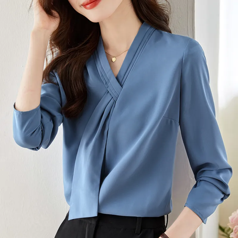AHDO Shirts Women's Blue-5