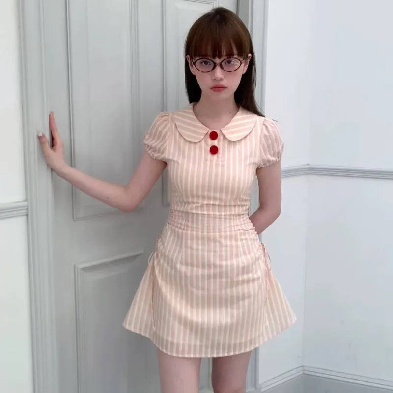 AHDO Short Sleeved Dress Women's-1