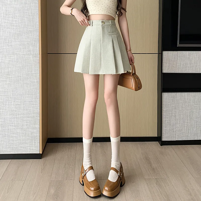 AHDO Casual Short Skirts Women's-4