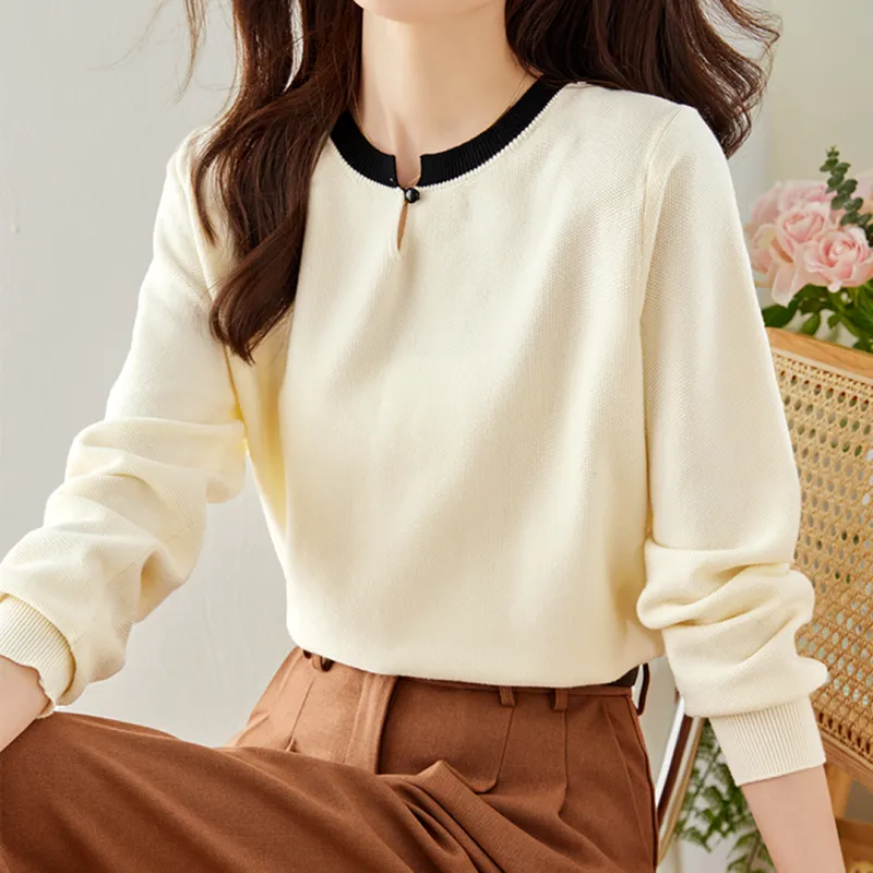 AHDO Knitwear Women's Apricot-5