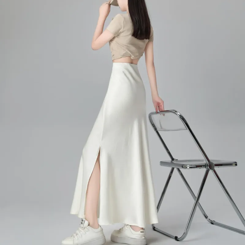 AHDO Casual Long Skirts Women's-10