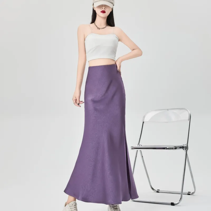 AHDO Casual Long Skirts Women's-21