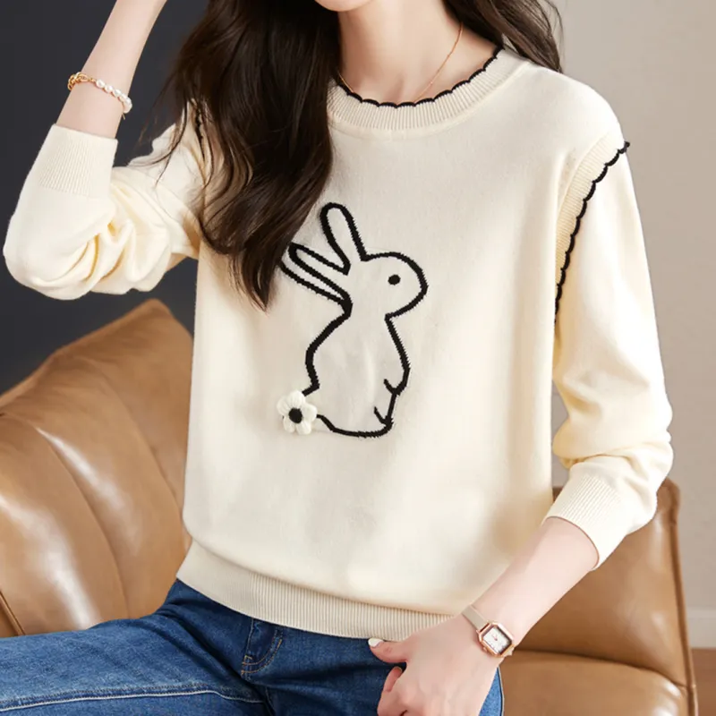AHDO Knitwear Women's Apricot-8