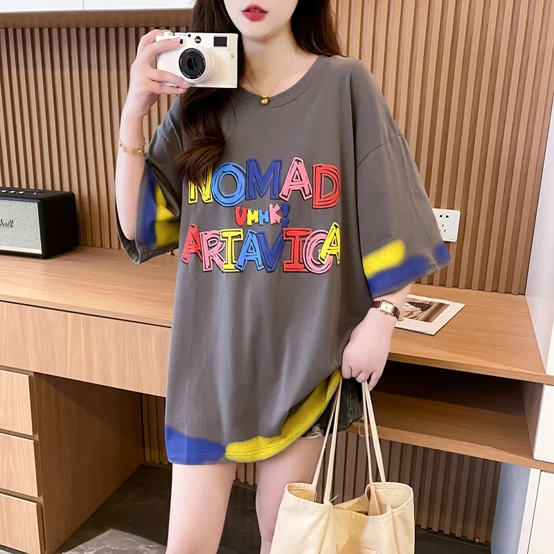 AHDO T Shirts Women's Gray-4