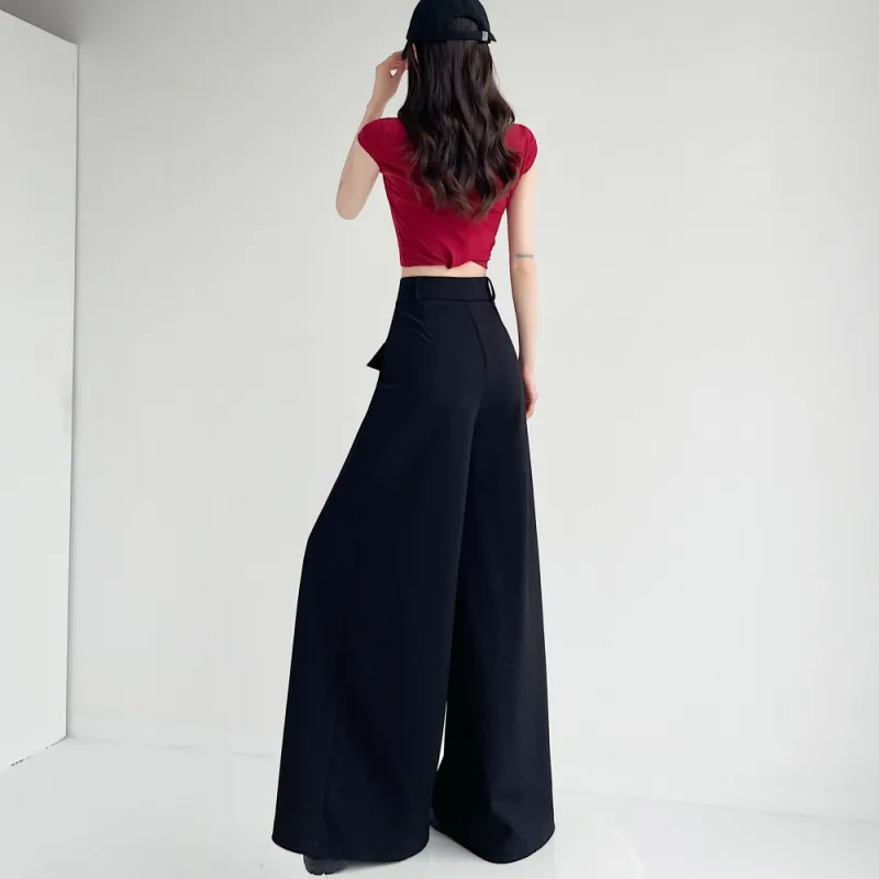 AHDO Casual Pants Women's Black-4