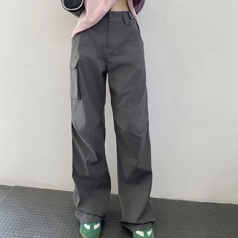 AHDO Cargo Pants Women's Dark Gray-2