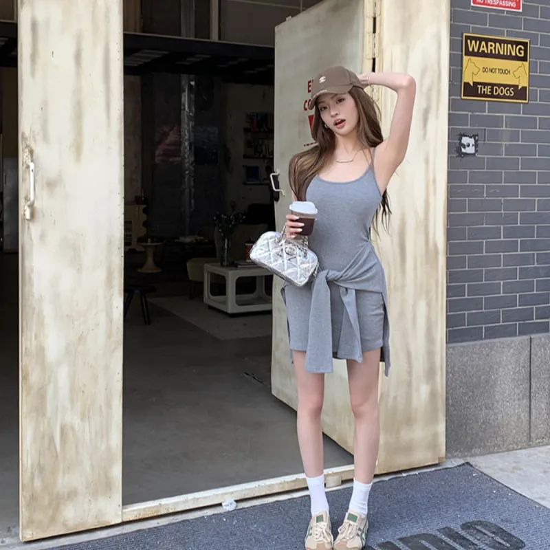 AHDO Slip Dresses Women's-9