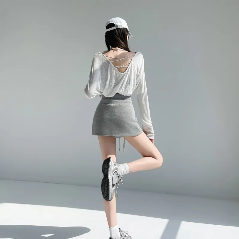 AHDO Casual Short Skirts Women's-11