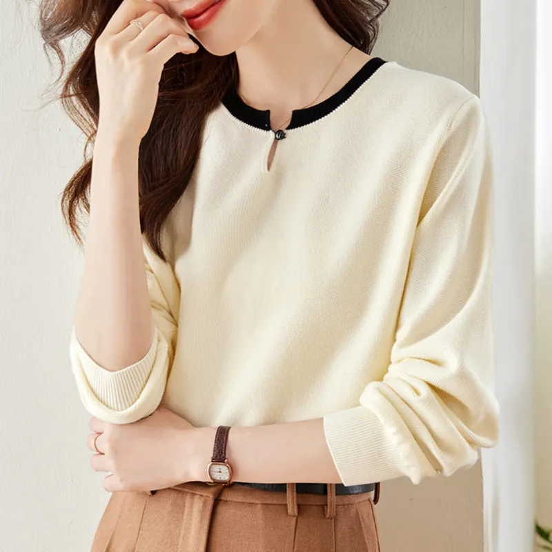 AHDO Knitwear Women's Apricot-3